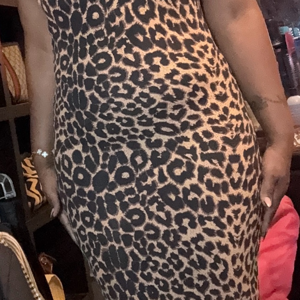 Leopard Print  Pretty littlething Women's Dress